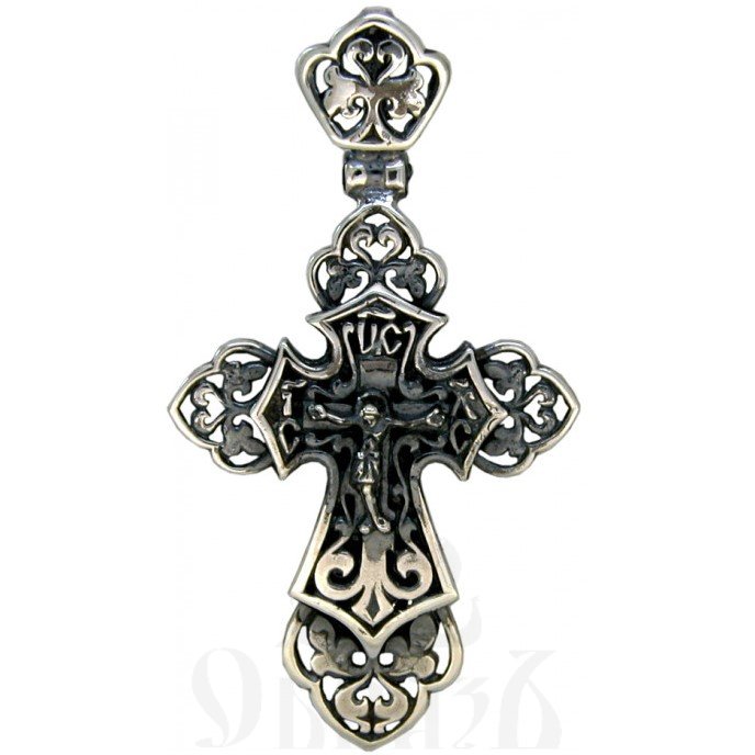 крест «распятие», серебро 925 проба (арт. 30-500-сч)